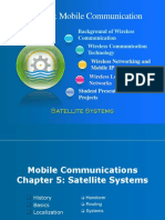 Lec 5 - Satellite Systems