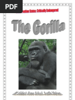 Download Africa Animals - Critically Endangered  African Gorilla Donnette E Davis St Aidens Homeschool by Donnette Davis SN390180 doc pdf