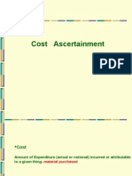 Cost Ascertainment