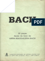 Bach-20 Easy Pieces From Anna Magdalena Bach