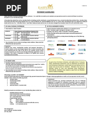 Evc Payment Guideline V2018 02 Wef 30may18 Payments Credit Card