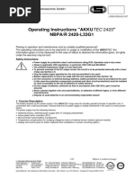 Operating Instructions "Akkutec 2420" Nbpa/R 2420-L33G1: J. Schneider Elektrotechnik GMBH