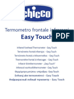 Thermometre Frontal Easy Touch Notice Dutilisation