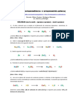Ejercicios Propuestos-Cálculos Estequiométricos - Ok - Ok - PDF PDF