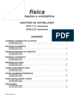 Física - Oscilações e Ondulatória - Vestibulares 2018