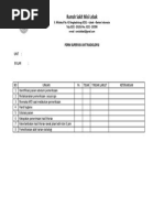 Form Supervisi Unit Radiolofgi