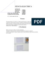 Potencia eléctrica: medición y relación con tensión y resistencia