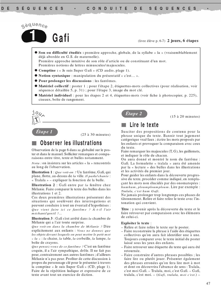 Galm Page De Garde Cahier B 41 FF 251333433323434313132333133 | PDF | Syllabe | Lecture (Processus)