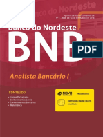 Bnb - Banco Do Nordeste Do Brasil - Analista Banc Rio 1