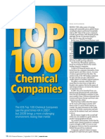 The ICIS Top 100 Chemical Companies saw the good times roll in 2007, but 2008 brings a more challenging environment, testing their mettle