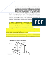 Muros contención diseño proyecto estabilidad