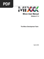 Mixxx Manual