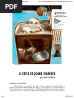 A Cisma Da Poesia