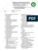 Soal UTS Pengelolaan Pemasaran