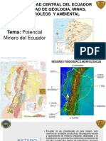 Potencial Minero Ecuador