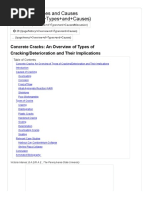 Failures - Overview of Types and Causes of Cracks