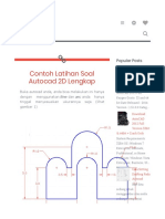 LATIHAN CAD 2D Ke 2