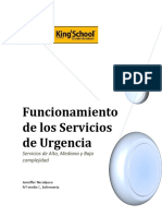 Funcionamiento de Los Servicios de Urgencia 