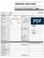 CS Form No. 212 Personal Data Sheet - Excel Format2