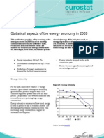 Statistical Aspects of The EU Energy Economy in 2009