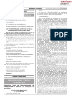 Ley de Reforma Del Articulo 52 de La Constitucion Politica Ley n 30738 1625801 1