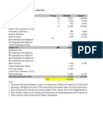 Salary Structure Calculator