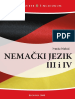 US - Nemački Jezik III i IV