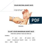 To Get Your Resting Heart Rate