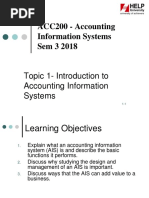 Topic 1 - Introduction To AIS