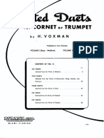 Voxman - Selected Duets For Trumpet and Cornet PDF