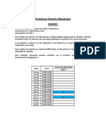 Curso 2018-19 Calendario y Listado de Grupos de Laboratorio Diseño Mecánico Grupo DM401 PDF