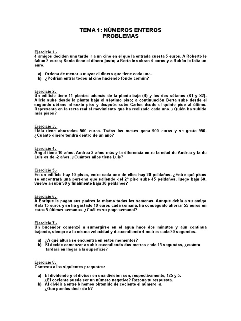 Cuanto Cuesta Un Edificio De 10 Pisos Ejer Desarrollo | PDF | División (Matemáticas) | Euro