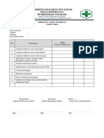 Checklist Audit Internal