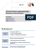 A Practical Guide To Implementing Agile QA Process On Scrum Projects