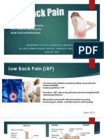 Lapsus Rehab Medik - Low Back Pain