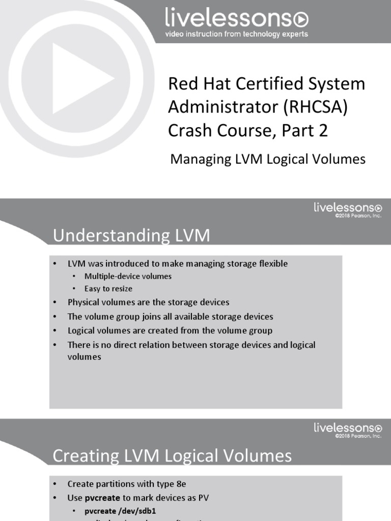 RHCSA Part 2 Sander Van Vugt PDF Booting Firewall