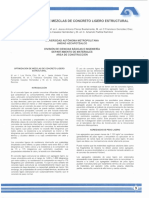 Optimización de Mezclas de Concreto Ligero Estructural PDF