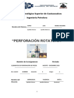 Perforación rotatoria: componentes y operación