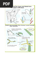 Paper Wind Turbine Template Instructions