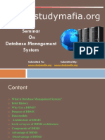 CSE Database Management System