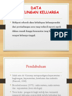 Data Lingkungan Keluarga