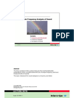 Basic Frequency Analysis of Acoustics