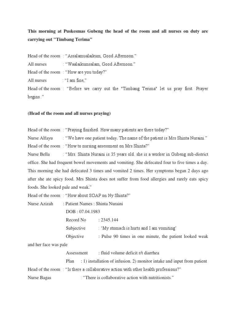 Nursing Assessment and Care Plan Summary | PDF