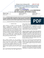 Clustering Algorithm PDF