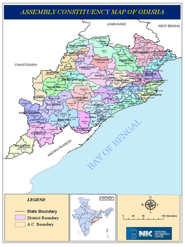 Odisha Assembly Constituency Map | PDF