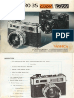 Yashica Electro 35 GSN Manual