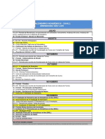 Calendário Acadêmico 2018.2