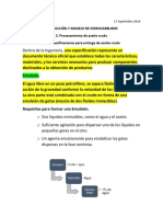 3.1. Especificaciones para Entrega de Aceite Crudo