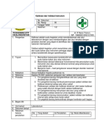 8.1.7.2 SOP Kalibrasi Dan Validasi Instrumen