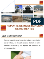 Reporte e Investigación de Incidentes Rev Final